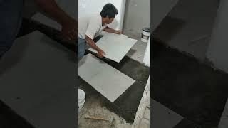 dry pack tile setting #tilesetter #aboutconstruction