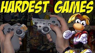 The 10 Hardest PS1 Games of All Time! (That I've Played)