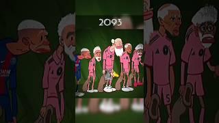 Messi vs Ronaldo and Others  #animation #football #shorts