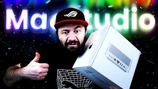 UNBOXING si TESTE pe NOUL Mini PC Apple Mac Studio M1 Ultra de 4500 EURO, dupa pc i7-8700K+1080ti