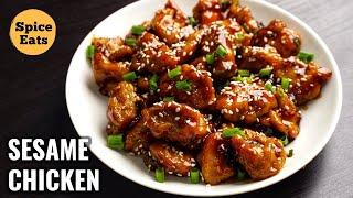 SESAME CHICKEN | HONEY SESAME CHICKEN | HOW TO MAKE SESAME CHICKEN