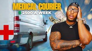 $2,500 a week Delivering Medical Supplies Using Your Own Car (Easy Side Hustle)