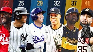 Best player at every age in MLB in 2024! (Shohei, Elly, Judge, Soto, Kershaw, Gunnar and MORE!)