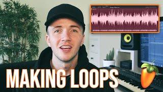 MAKING LOOPS CAN BE EASY! (How To Make Loops - fl studio 20 tutorial)