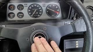 Steering wheel Raid Irmscher on Opel Manta '79