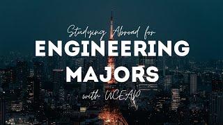 Study Abroad Info Meeting for Engineering Majors!