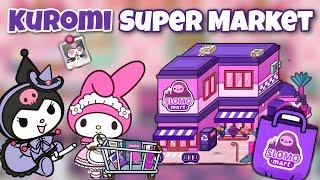 Kuromi and My Melody's SUPERMARKET Makeover Challenge in Toca Boca Toca Boca New Update!