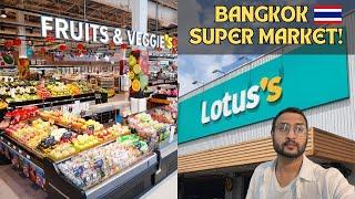 Thailand Best Supermarket 2024 | Lotu's Bangkok Supermarket | Grocery Price in Bangkok |Bangkok vlog