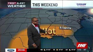 FIRST ALERT FORECAST: Partly cloudy, 80s Thursday