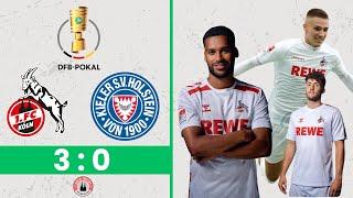 1. FC Köln - Holstein Kiel 3:0 (1:0) | Toller Sieg, nicht mehr und nicht weniger