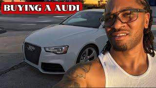 BUYING A AUDI FROM THE DEALER ONLY AUCTION!