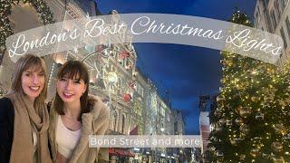 London Christmas Lights 2024  Bond Street London’s Most Magical Christmas Display!  Vlogmas [4K]