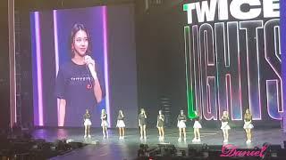 06292019 Twice in Manila - Fan Project + Ending Ment