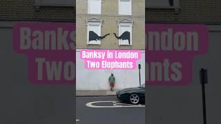 Latest Banksy in London - Part II- Two Elephants in Chelsea