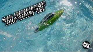 3D Printed RC JET BOAT V2 | FullThrottleRC