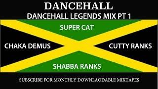 DANCEHALL LEGENDS MIX PT 1 - Super Cat, Shabba Ranks, Chaka Demus, Cutty Ranks