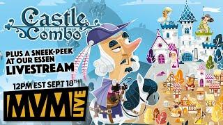 We Play Castle Combo LIVE! - Essen Preview Gameplay