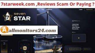 7starweek.com, Reviews Scam Or Paying ? Write reviews (allmonitors24.com)