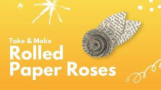 Rolled Paper Roses