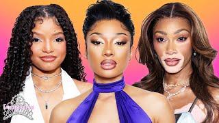 Megan Thee Stallion CLASHED  with Winnie Harlow at a party?! Halle Bailey faces more BACKLASH