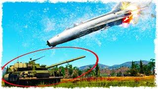 ТАНК vs САМОЛЕТ В WAR THUNDER!!!