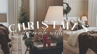 Christmas Decorate With Me 2024 || Bedroom Decorating Ideas