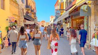 Chania, Greece  | Summer 2024 | 4K 60fps HDR Walking Tour