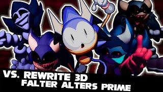 FNF | NEW SPRITE AND MUSIC! Vs. Rewrite - Falter Alters Prime | Mods/Hard/Gameplay |