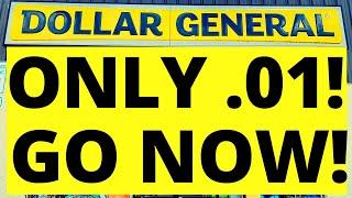 ‍️SURPRISE PENNIES!! GO NOW!! | DOLLAR GENERAL!! | 8/10/24