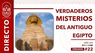  STREAMING    VERDADEROS MISTERIOS DEL ANTIGUO EGIPTO | Dentro de la pirámide | Nacho Ares