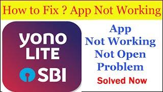 Fix "SBI Yono " App Not Working / App Not Opening Problem Solved Android & Ios | AllTechapple