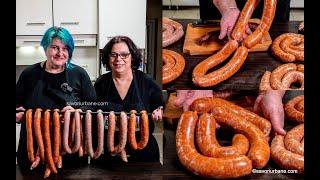 Homemade Sausages (fresh or smoked) - the Hungarian Recipe from Arad CC SUB | Savori Urbane