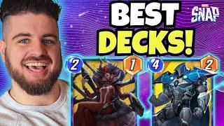 The BEST DECKS To CLIMB In MARVEL SNAP! | KMB Top Infinite Decks 12/29/24 December Marvel Rivals SZN