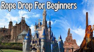 Magic Kingdom Rope Drop Guide For Beginners: How to Start Your Disney Day Right!