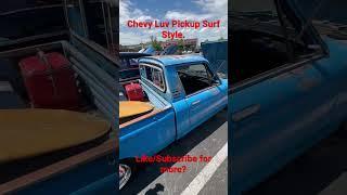 Chevy Luv pickup Surfing Style. #shorts #chevy #isuzu #trucks #cars #surfin #carshowcase