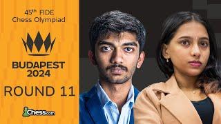 FIDE Olympiad FINAL ROUND: India Aim To Complete Golden Double In Open & Women's!