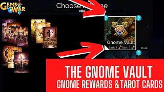 Gems of War | Gnome Vault | guide and example Epic Vault & Vault Key ( reward The Sun Tarot card)
