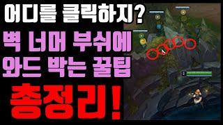 벽 너머 부쉬 와드 박는 꿀팁 총정리!
