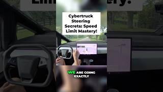 Cybertruck Steering Secrets: Speed Limit Mastery!