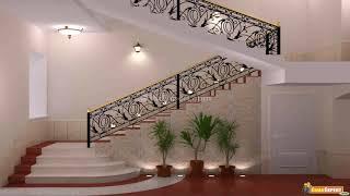 Steel Grill Design For Balcony With Glass (see description)
