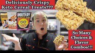 DELICIOUS Low Carb Crispy Cereal Treats for a Guilt Free Treat