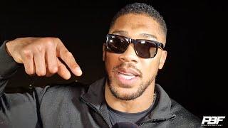 ANTHONY JOSHUA REACTS TO JOSEPH PARKER KNOCKING OUT MARTIN BAKOLE