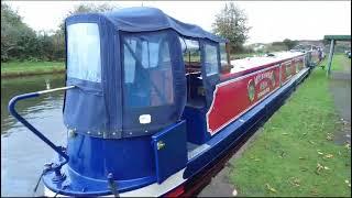 60ft Cruiser Stern Narrowboat built in 2009 Sandhills Narrowboats - Full Walkthrough - Miss B Havin