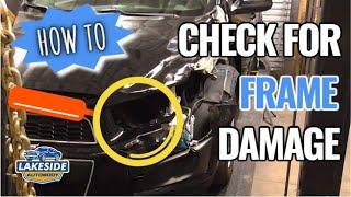 How to Check for Frame Damage on a Car, Truck or SUV