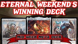 ETERNAL WEEKEND'S WINNING DECK! LEgacy COlourless Karn Forge combo MTG