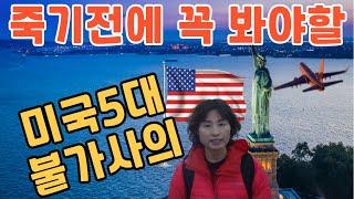 이곳을 안가봤다면 미국다녀왔다 말하지 마세요. 죽기전에 꼭 봐야할 미국여행지 Top5. 세계에서 여행객이 끊이지않는 미국여행 베스트 5는?미국생활 9년차가 추천하는 미국여행지