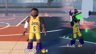 Lebron James Returns To ROBLOX BASKETBALL GAME HOOP CENTRAL 6 & WENT CRAZY!