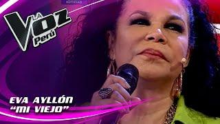 Eva Ayllón nos emocionó al cantar "Mi viejo" en La Voz Perú