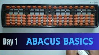 Basics of Abacus | 1st day of Abacus classes | Day 1 |