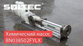 Химический насос SOLTEC ® BN038S02FYLX для перекачивания аммиачной селитры